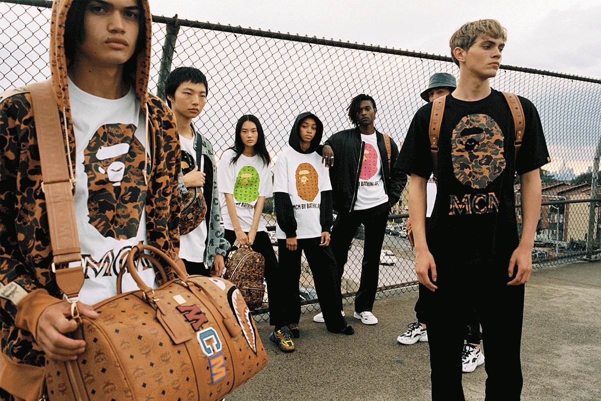 MCM,BAPE,  重磅联名预警！MCM x BAPE® 本周六登场！