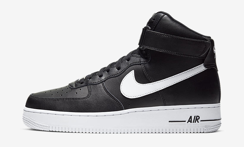 Nike,Air Force 1,发售  简约黑白色调！这款 Air Force 1 Mid 怎么搭都好看！