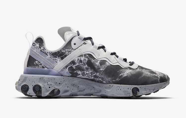 Kendrick Lamar,React Element 5  大理石阴阳鞋面！Kendrick Lamar x Element 55 明早 9 点发售