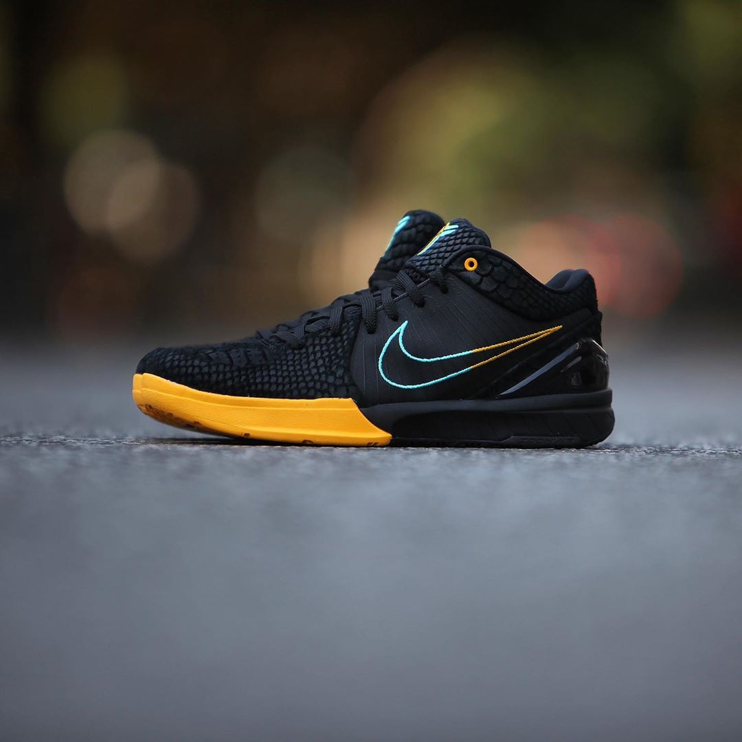 蛇纹皮革质感出众kobe4protro全新配色双11官网发售