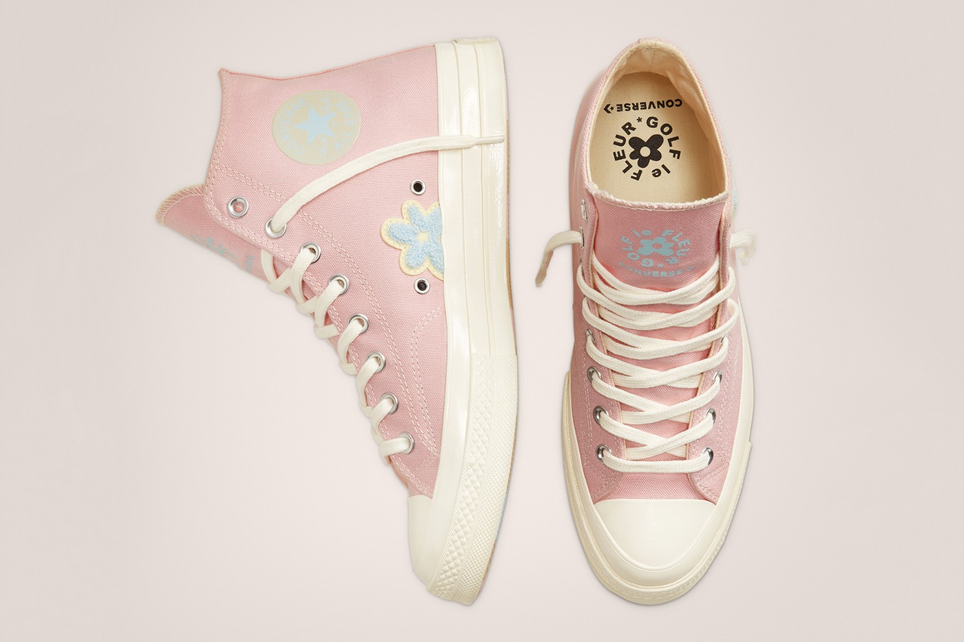 converse,Golf Le Fleur,发售  千元级人气超高的联名！Converse「小花」新品来了！