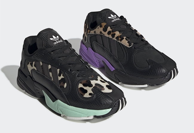 adidas,Yung-1,Night Jungle,FV6  蛇皮纹路 + 马毛豹纹！adidas Yung-1 两款全新配色即将发售！