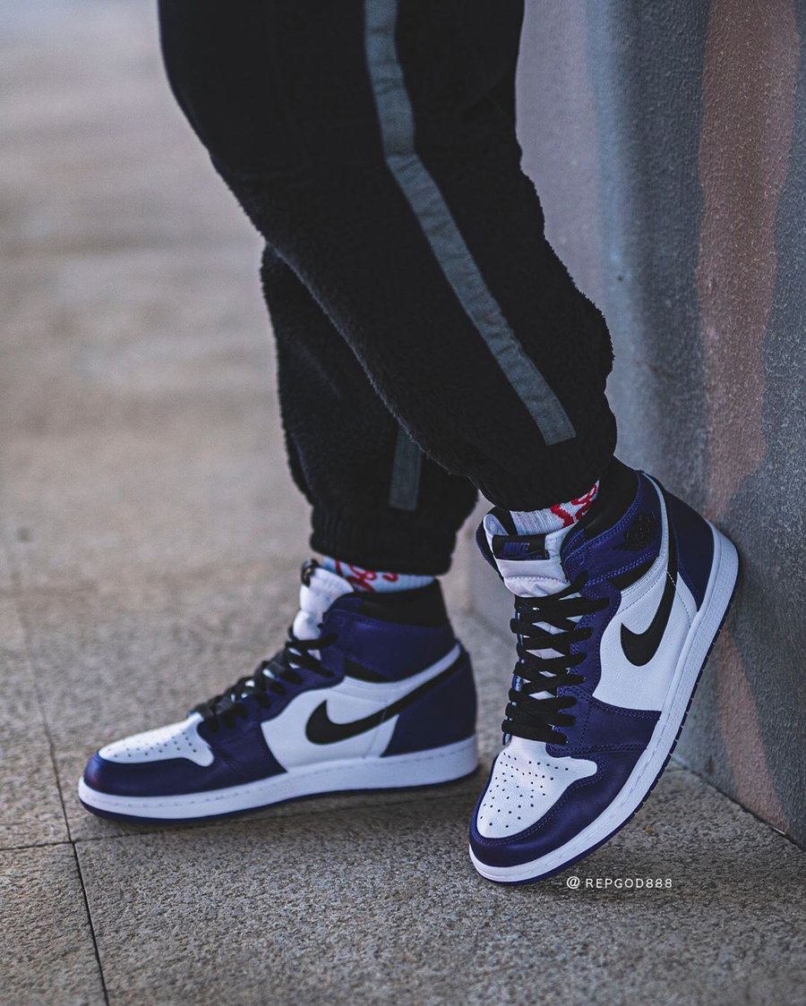 紫脚趾 aj1 上脚照首次曝光!这颜值有多少人爱了?