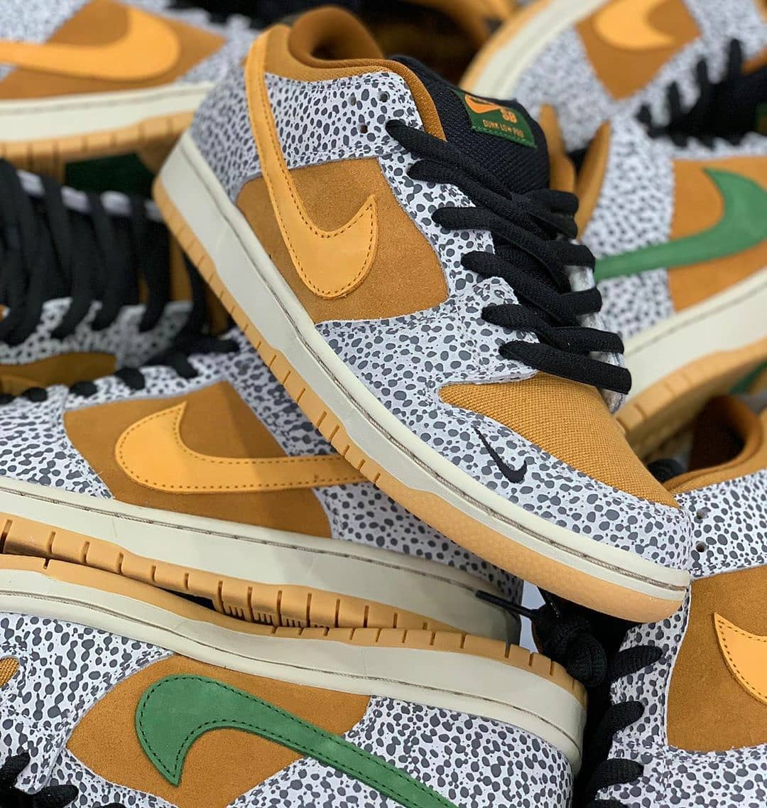 Nike,Dunk SB,发售,safari  重磅联名实物曝光！明年 Dunk SB 的大招抢先带你看！