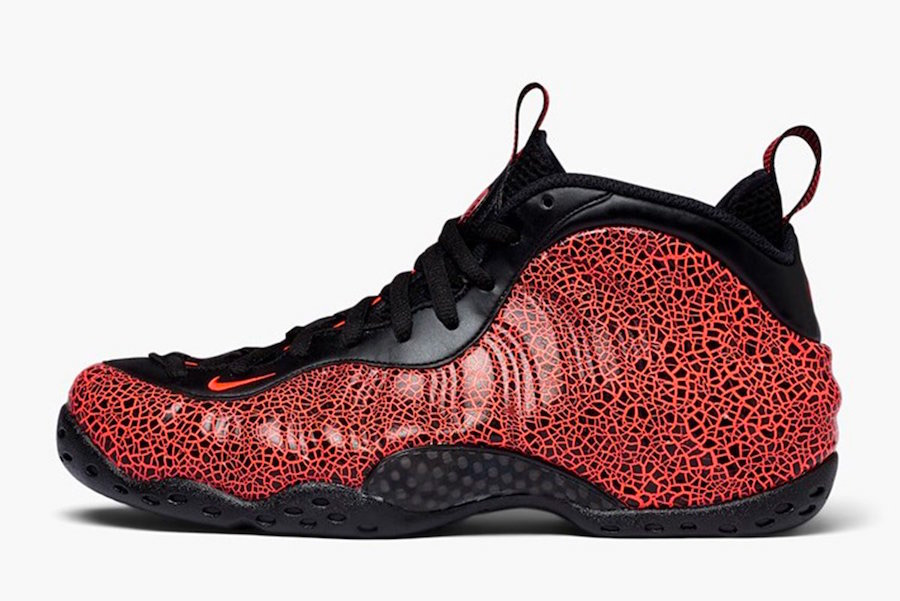 本月,发售,熔岩,喷,Foamposite,One,“,La  本月发售！熔岩喷 Foamposite One “Lava” 实物新图