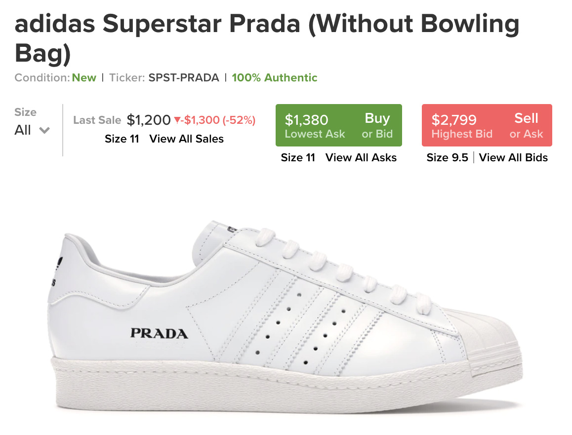 adidas,prada,superstar,发售  又能原价入手重磅联名了！adidas x Prada 还有超多新配色！