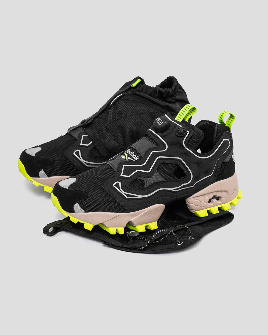 Pump Fury,Reebok  户外机能版的 Pump Fury 来了！亮点真不少！