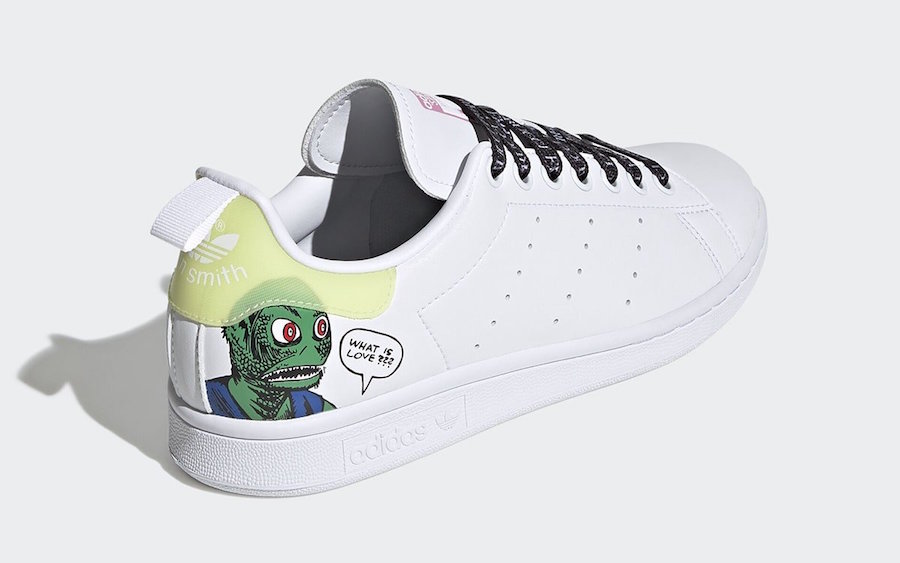 adidas,Stan Smith,发售,EG5152  外星人后跟超可爱！这双情人节 Stan Smith 千万别错过！