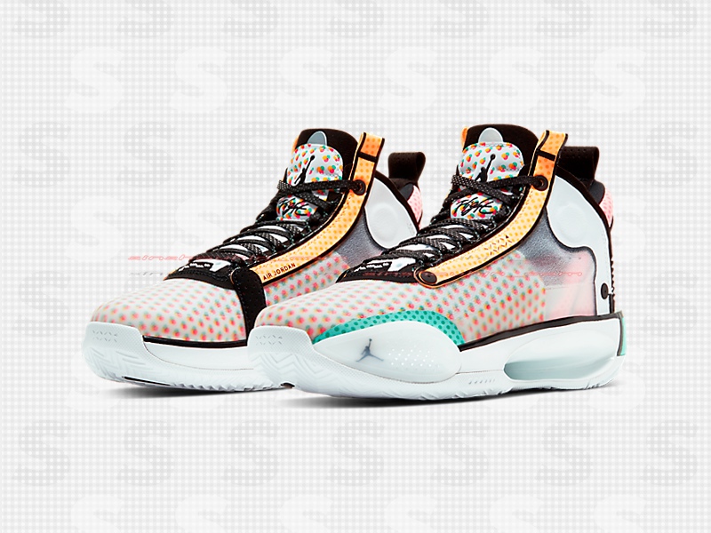 这双糖果 aj34 也太炫了!