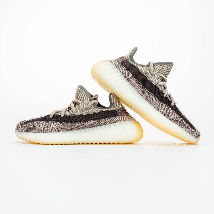 adidas,Yeezy Boost 350 V2,Zyon  Yeezy Boost 350 V2 “Zyon” 实物细节曝光！国外网友：真香！