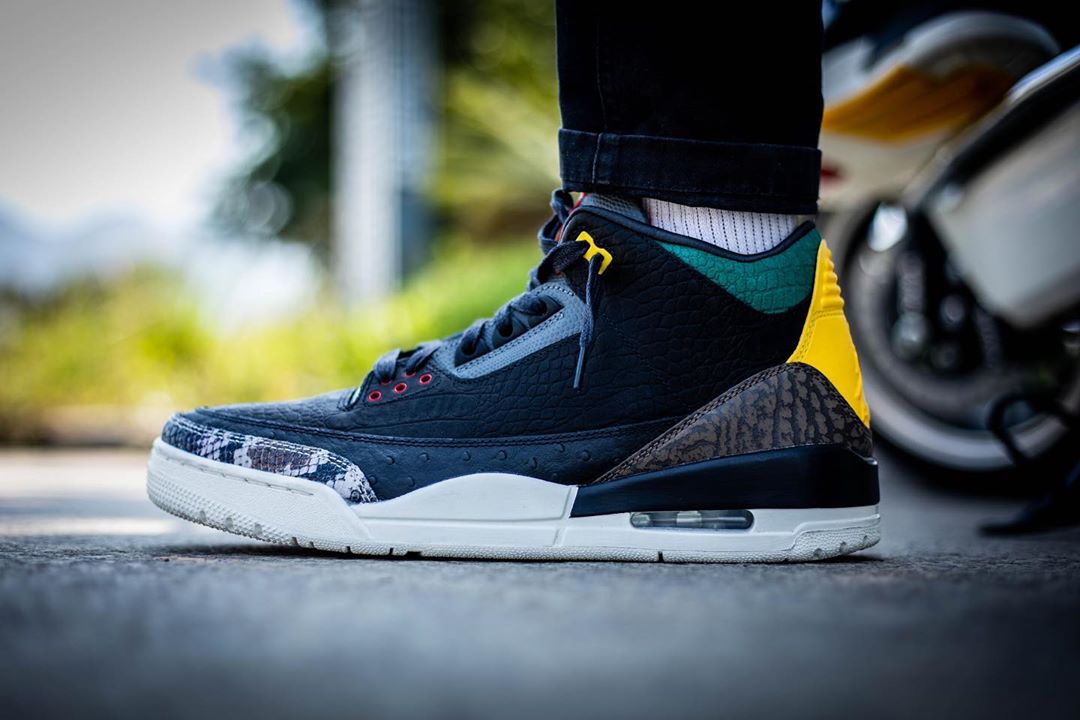 Air Jordan 3,animal,发售  堪比顶级定制！「动物园 2.0」可能是最奢华的市售 AJ3！