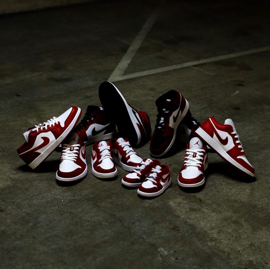 Air Jordan 1 Low,Varsity Red,A  「反转黑红」AJ1 Low 领衔！今年夏天买鞋，看这几双就够了！