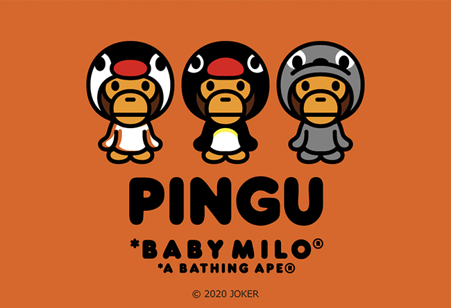 BAPE,Pingu  难以抗拒的卡通联名！企鹅家族 BAPE x PINGU 即将发售