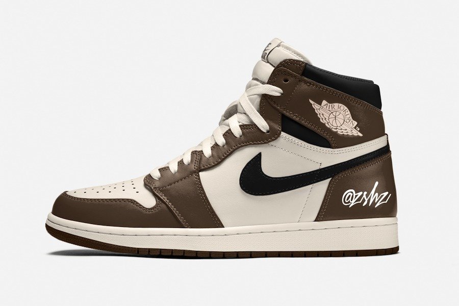 Air Jordan 1,Dark Mocha,555088  小反勾 Air Jordan 1 跳票发售！年底登场，实物图曝光！