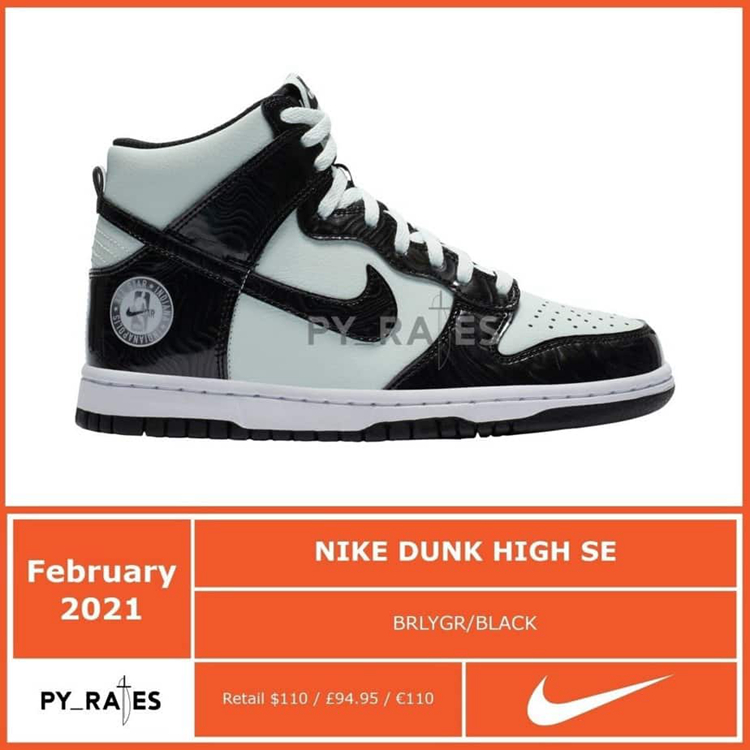 Nike,Dunk High SE,All Star Wee  提前八个月曝光！明年全明星 Nike Dunk Hi 你打几分？