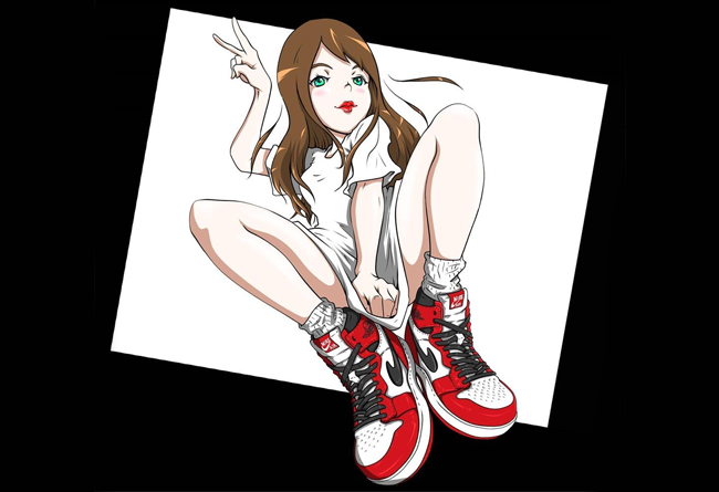Aoki Van  打破次元壁的「球鞋女神」！全是 OG 老鞋，可爱到犯规！