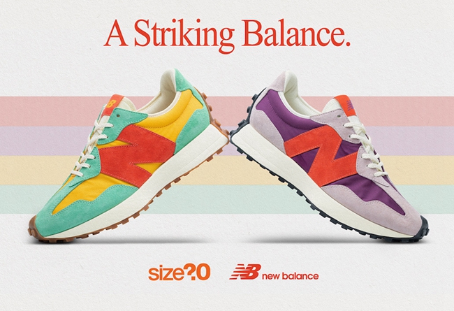 size?,New Balance 327,NB  清新夏日氛围！size? x New Balance 327 联名即将发售！