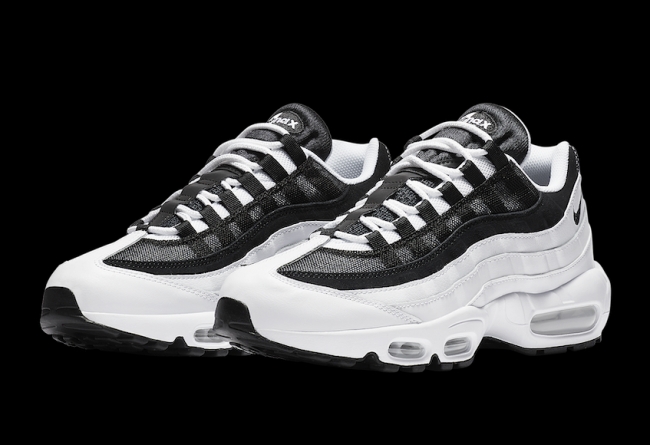 极简黑白撞色!air max 95 阴阳新品现已发售