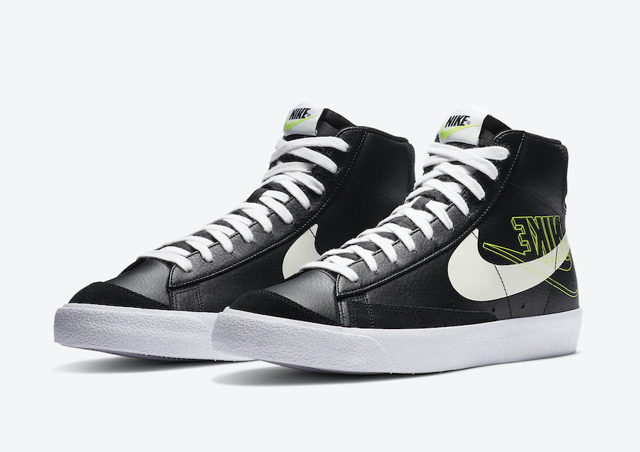 Nike Blazer Mid,DA4651-001,发售  双 Swoosh Logo！新配色 Nike Blazer Mid 即将发售！