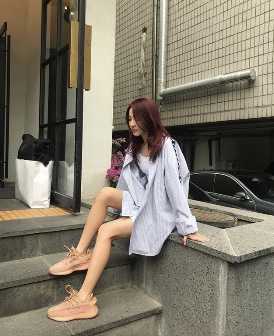 朴山多拉,球鞋女神,明星上脚  这位女团成员竟是球鞋老炮儿?