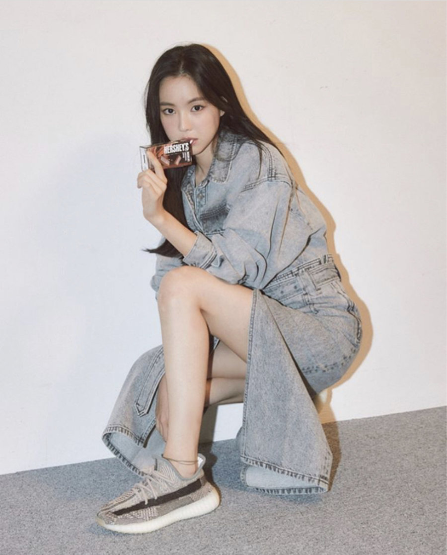 朴山多拉,球鞋女神,明星上脚  这位女团成员竟是球鞋老炮儿?