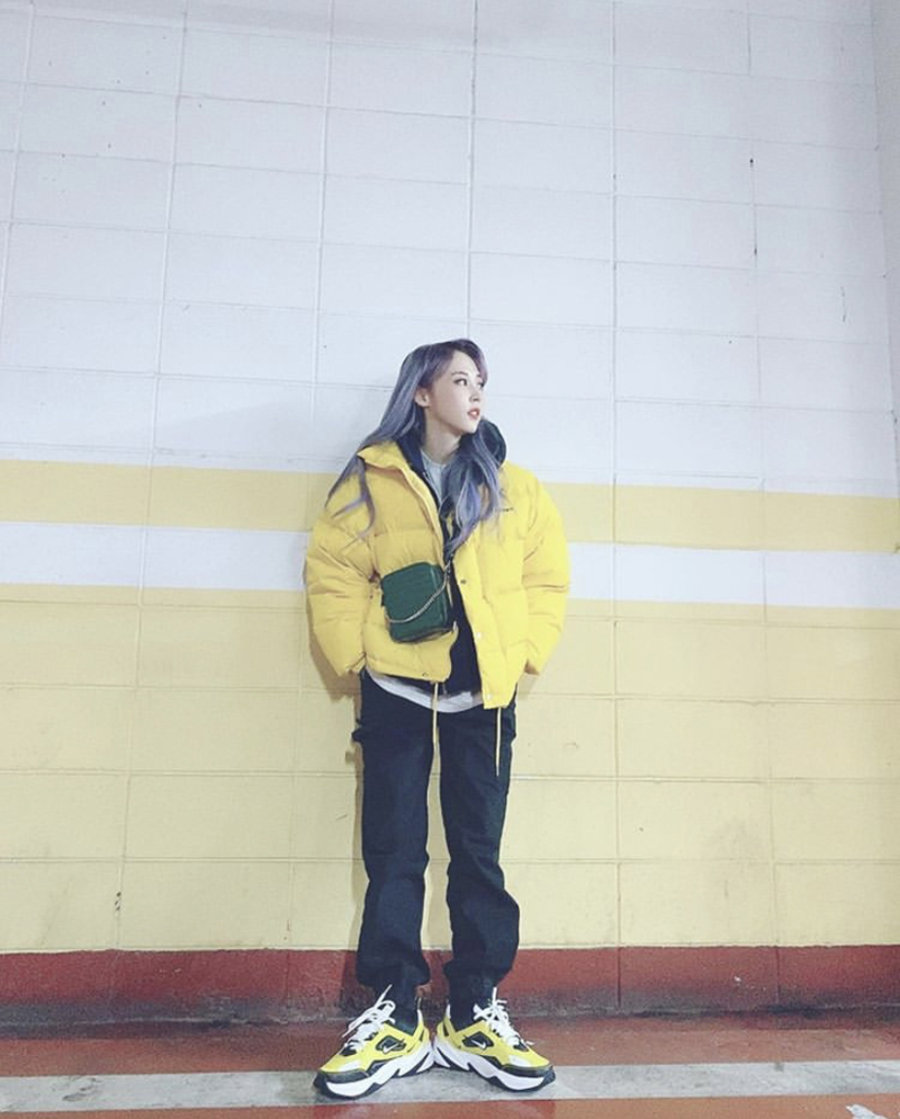朴山多拉,球鞋女神,明星上脚 这位女团成员竟是球鞋老炮儿?