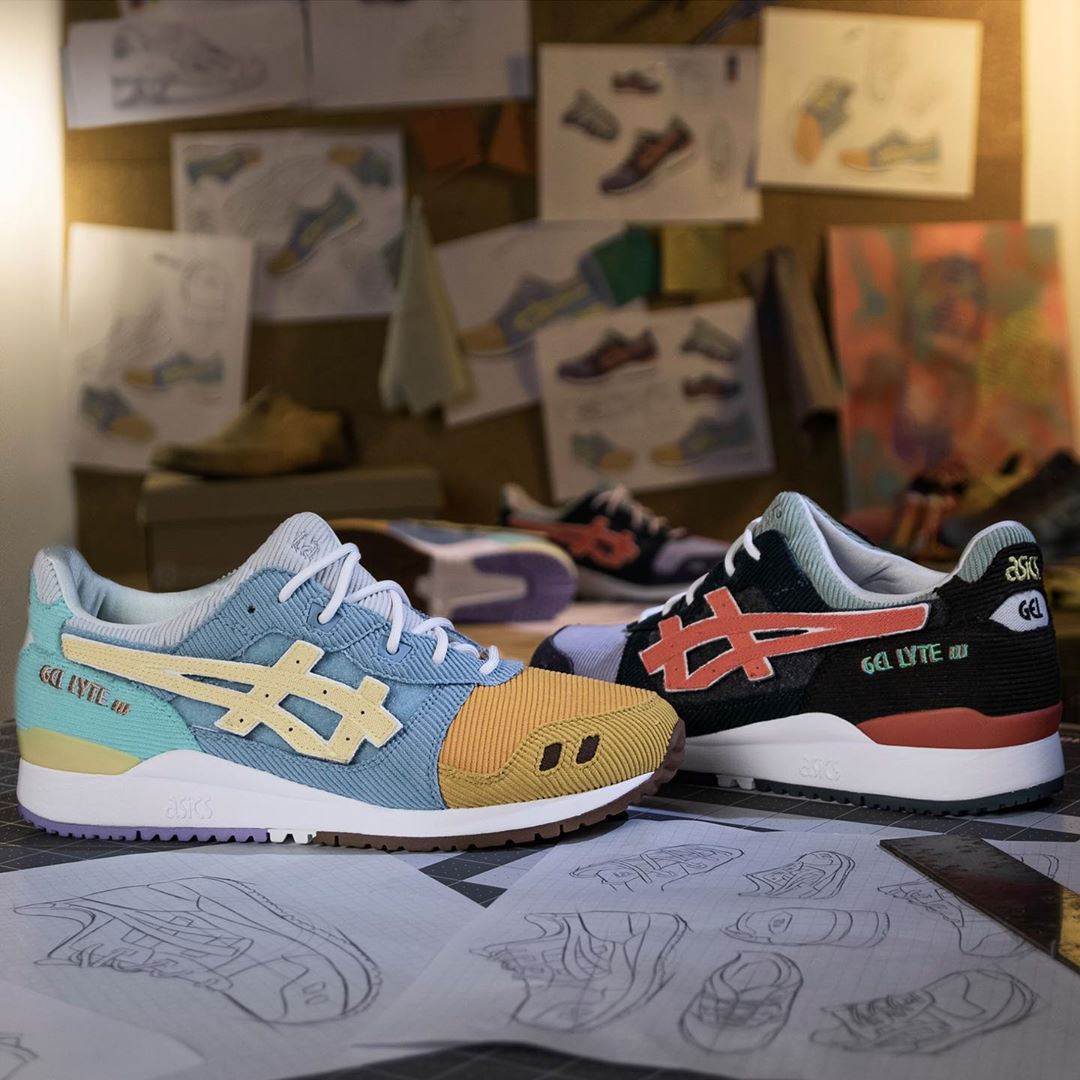 Sean Wotherspoon,atmos,ASICS,G  灯芯绒三方联名 ASICS 第二波发售来了！国内确定发售！