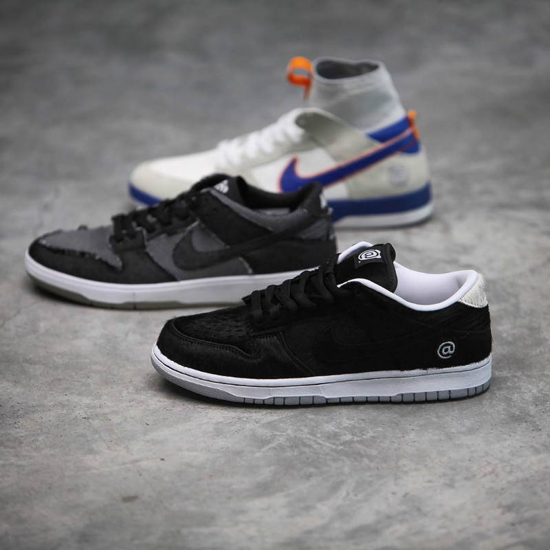 Nike,Medicom Toy,Nike SB Dunk  全家族尺码！王一博提前上脚「积木熊」Dunk SB 即将发售！