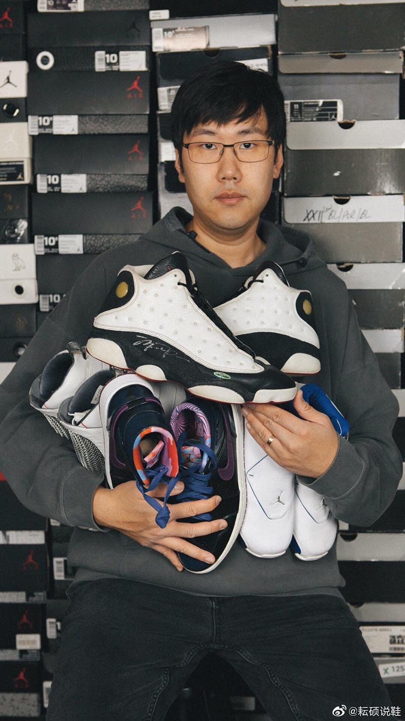 耘硕,耘硕说鞋,Nike,Air Jordan 1,PE  国内 AJ 收藏第一人！这个中国小伙有双鞋，让「NBA 鞋王」都眼馋！