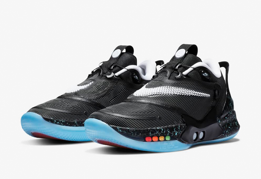 Nike,Adapt BB 2.0  纯黑版「回到未来」主题配色！全新 Nike Adapt BB 2.0 登场！