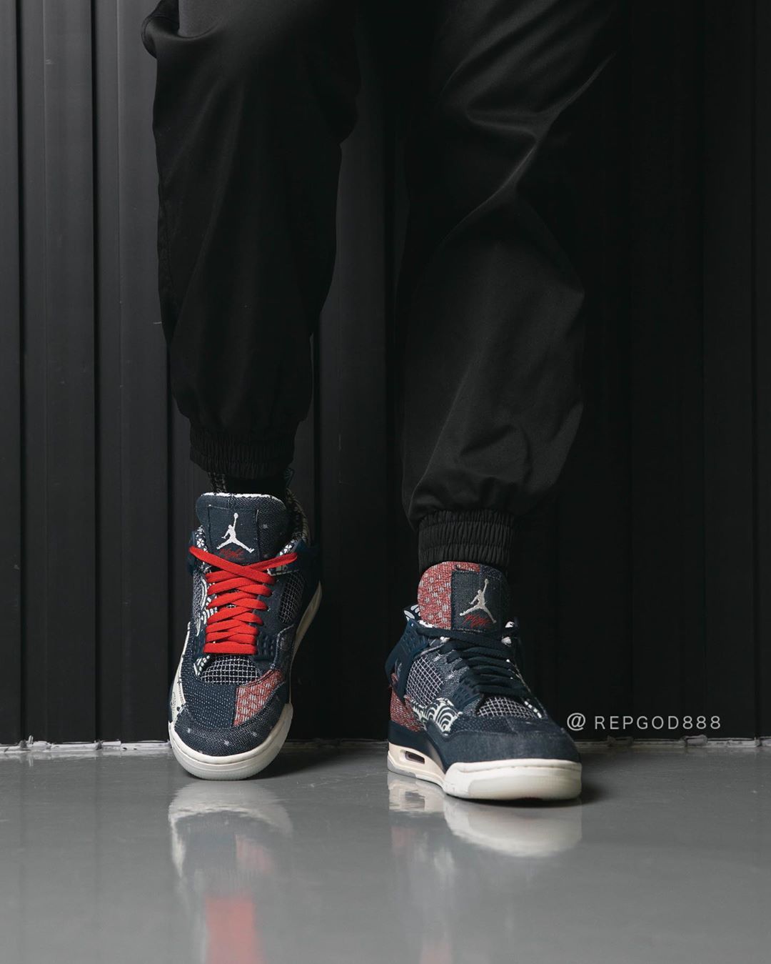 刺子绣 aj4 上脚照终于来了!穿着果然高级!