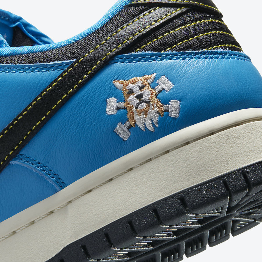 nike,dunk sb low,instant skate  「狗头」联名 sb dunk 曝出新亮点!