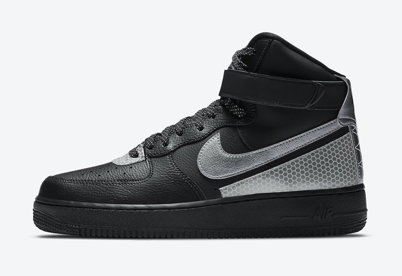 Nike,3M,Air Force 1 High,CU415  3M 反光效果加持！全新配色 Air Force 1 High 官图释出！