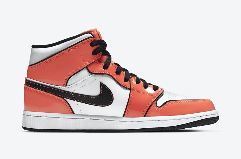 AJ1,Air Jordan 1 Mid,Turf Oran  吸睛亮橙色装扮！全新 Air Jordan 1 Mid 官图释出！