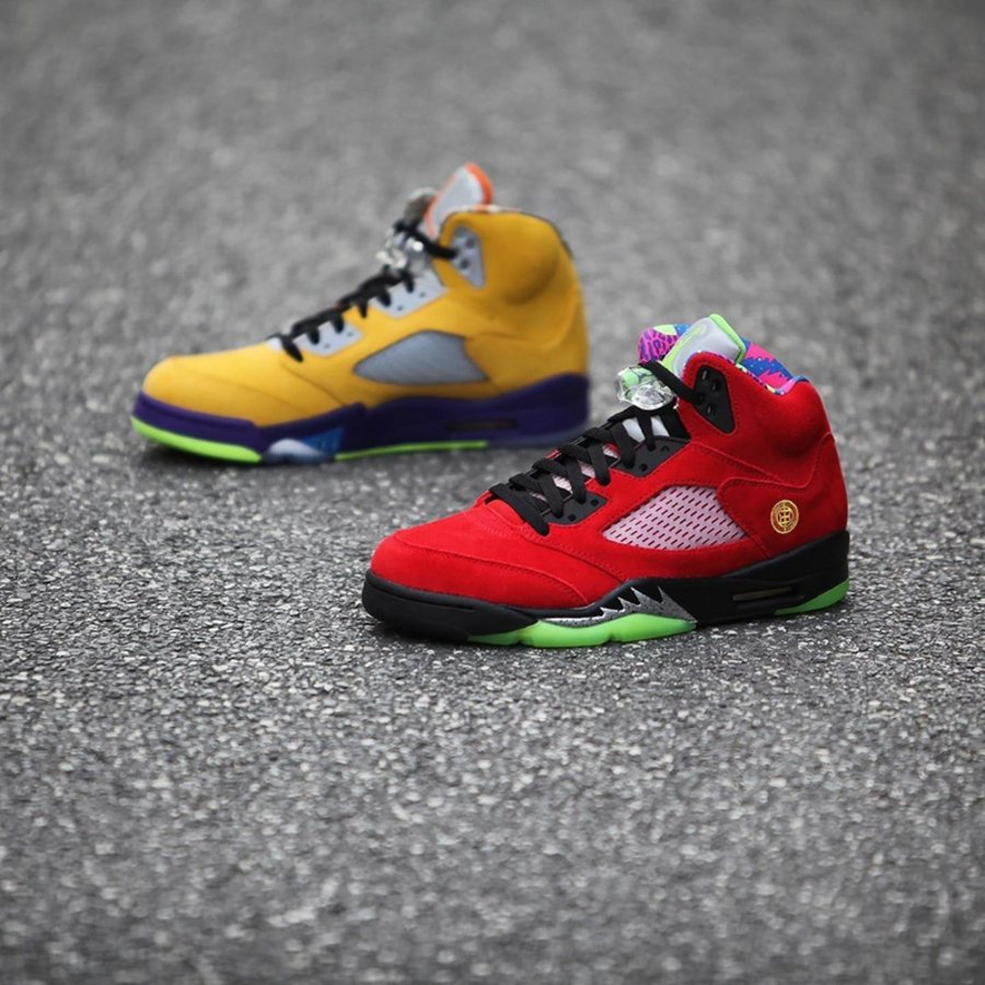 天价配色合体全新aj5鸳鸯今早你抢到了吗
