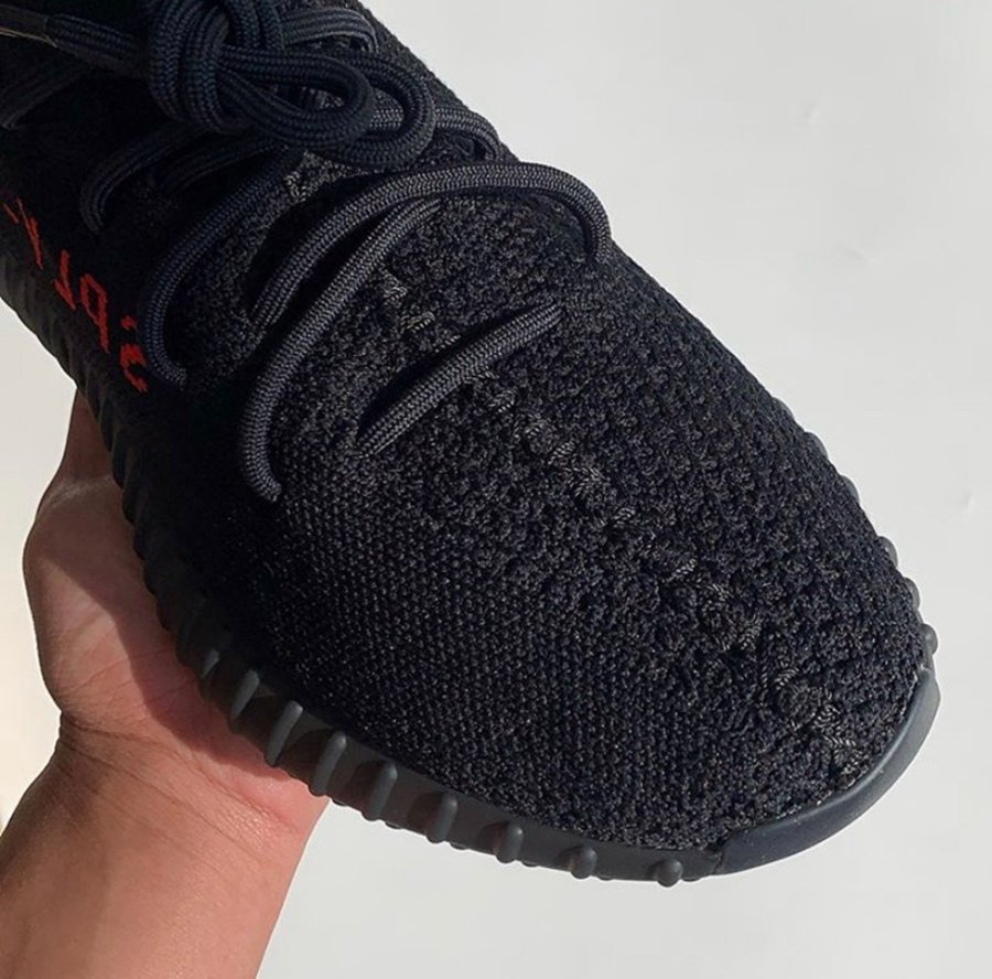 adidas,Yeezy,Boost 350 V2,Blac  市价超高的经典配色！黑红 Yeezy 350 V2 即将补货！