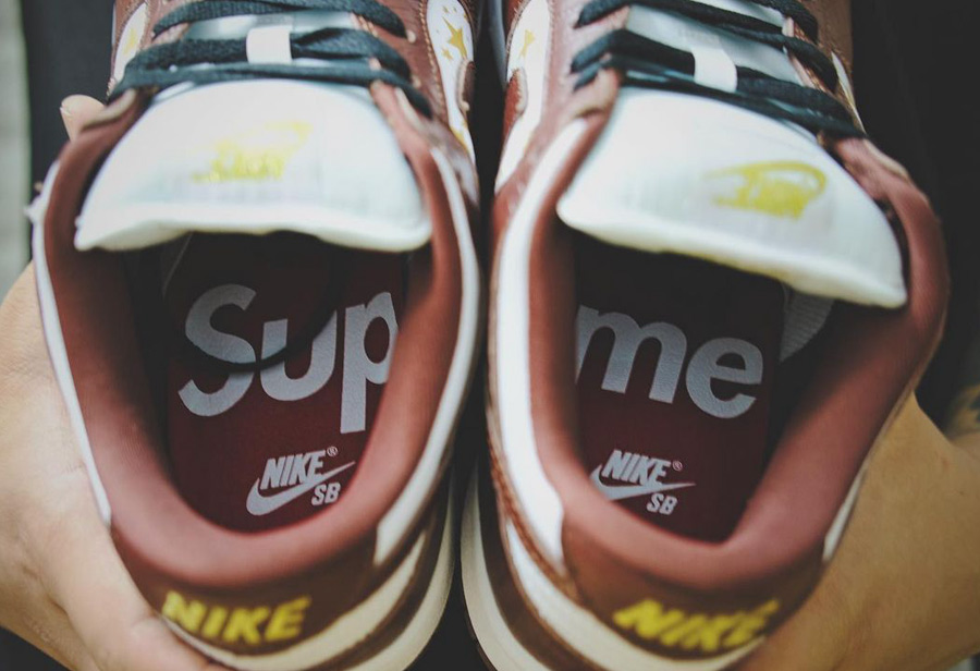 Supreme,Nike,Dunk SB,Brown  鳄鱼皮纹理！Supreme 与 Nike 的这双联名鞋你冲不冲？