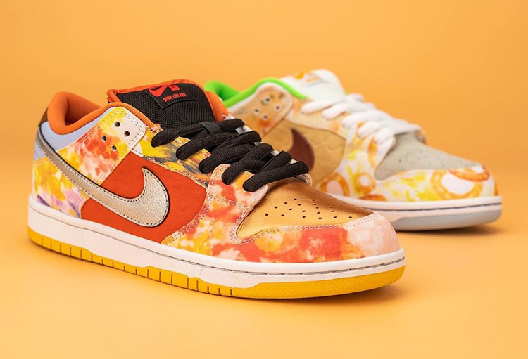 Nike SB,Dunk Low,CNY,CV1628-80  老外看了只能酸！「鸳鸯 CNY」Dunk SB 实物细节新图来了！