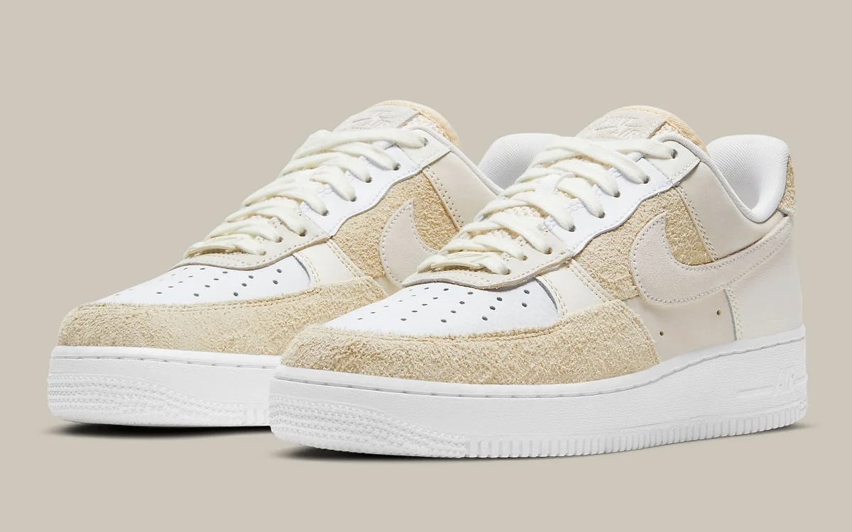 Nike,AF1,Air Force 1,DD6618-10  奶茶拼接 Air Force 1 首次曝光！颜值真不错！