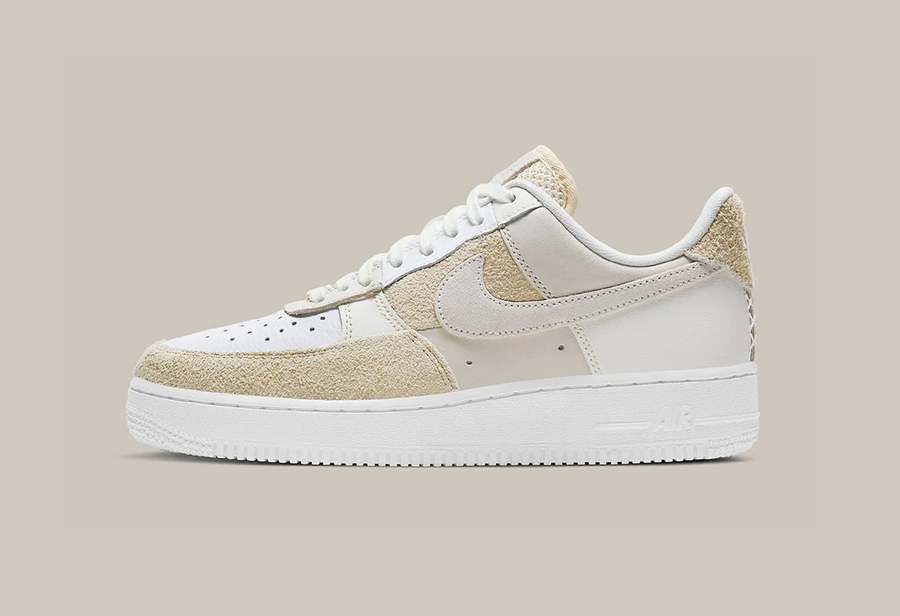 Nike,AF1,Air Force 1,DD6618-10  奶茶拼接 Air Force 1 首次曝光！颜值真不错！