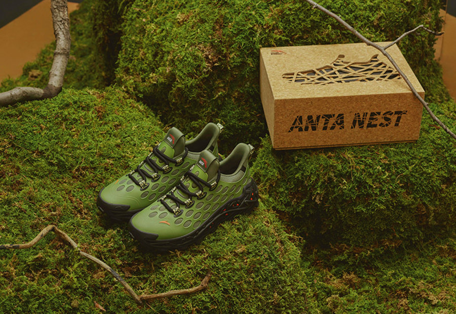 安踏,ANTA,巢鞋  范思哲设计师亲自操刀！ANTA 这双联名鞋鞋太酷了！