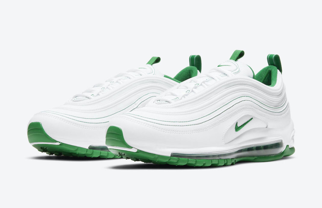 Nike,Air Max 97,DH0271-100,发售  神似凯尔特人主题！全新 Air Max 97 即将发售