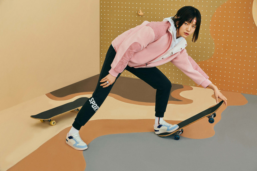 木村光希抢先示范filafusion全新滑板系列现已发售