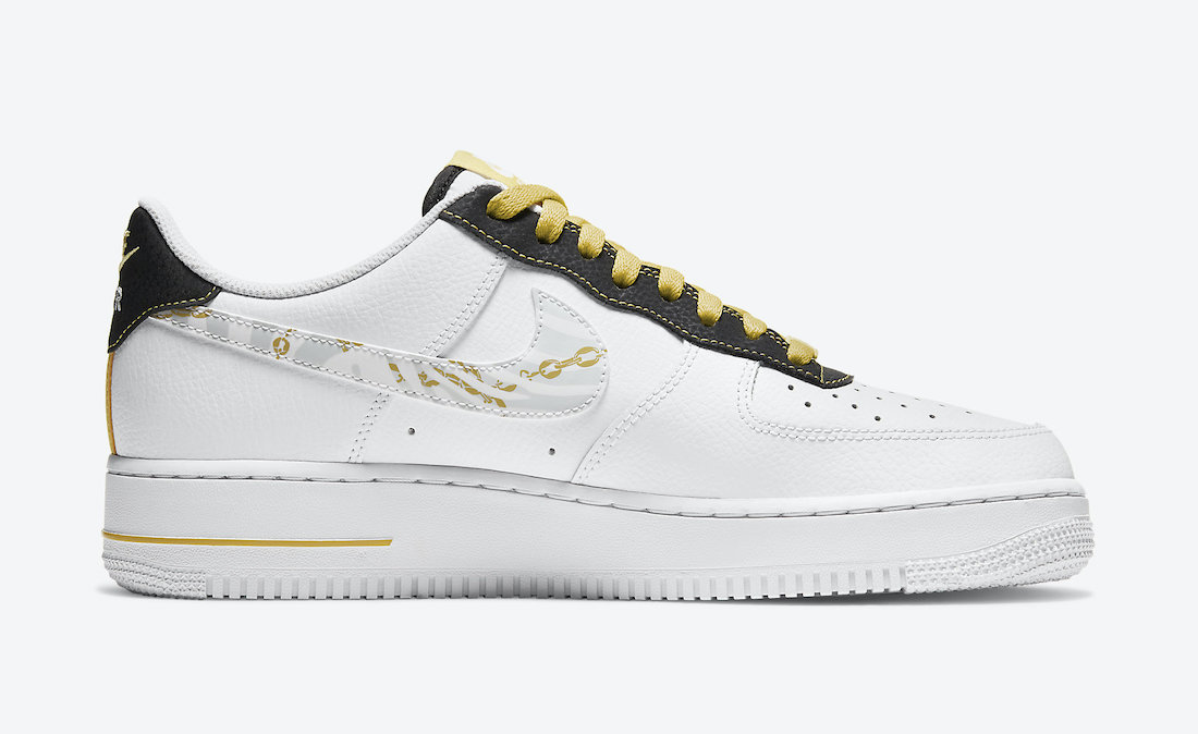 Nike,Air Force 1 Low,DH5284-10  反光斑马纹路 Swoosh！全新配色 AF1 有点好看！