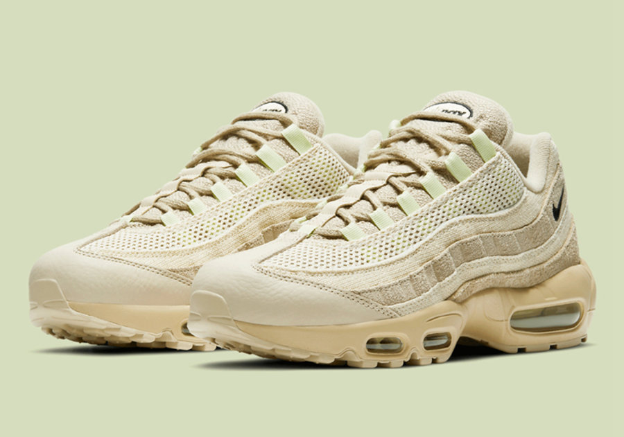 Nike,Air Max 95 PRM,AM95,Grain  我狙击我自己！Nike 推出平民版 AM95 富婆快乐鞋配色