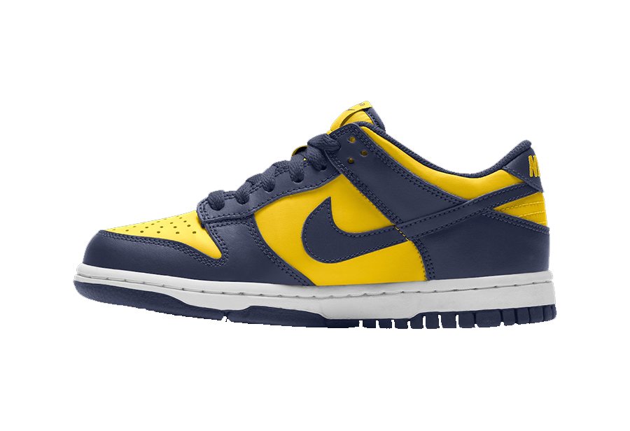 Nike,Dunk Low,Michigan,DD1391-  「密歇根」Nike Dunk Low 曝光！发售日期有了！