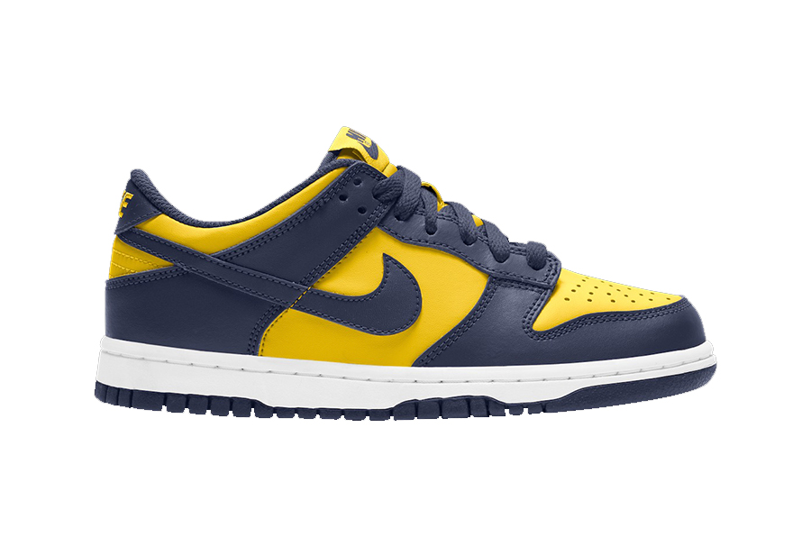 Nike,Dunk Low,Michigan,DD1391-  「密歇根」Nike Dunk Low 曝光！发售日期有了！