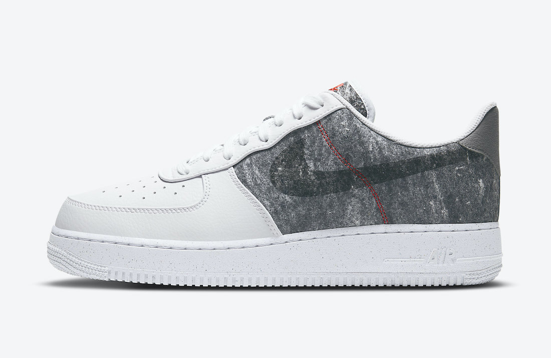 Air Force 1,Nike,CV1698-100 即将发售 环保再生材料！全新 Air Force 1 官图释出！