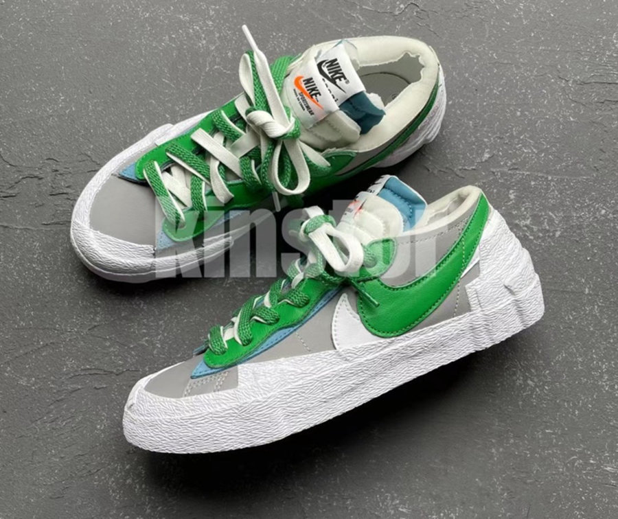 Sacai,Nike,Blazer Low,DD1877-0  最新实物照曝光！sacai x Nike 联名下月发售，你冲不冲？！