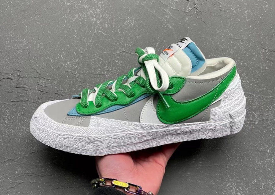 Sacai,Nike,Blazer Low,DD1877-0  最新实物照曝光！sacai x Nike 联名下月发售，你冲不冲？！